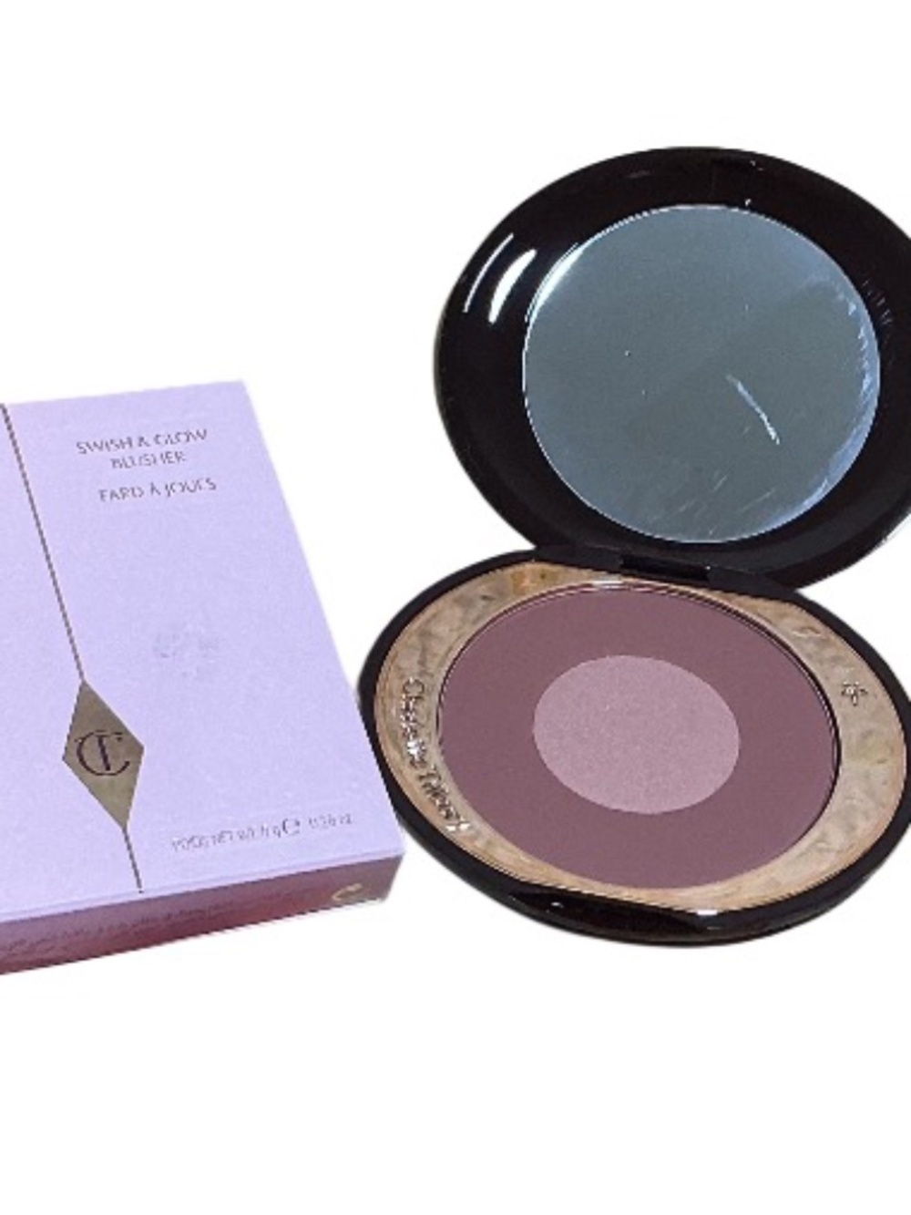 Charlotte Tilbury Pillow Talk Intense Cheek to Chic Swish & Glow Blusher 8g, New